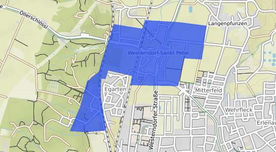Bodenrichtwertkarte Rosenheim Westerndorf St. Peter